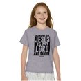 thumbnail image 4 of Jesus is my Lord and Savior Faith Crewneck T Shirts Boy Girl Teen Brisco Brands XS, 4 of 6