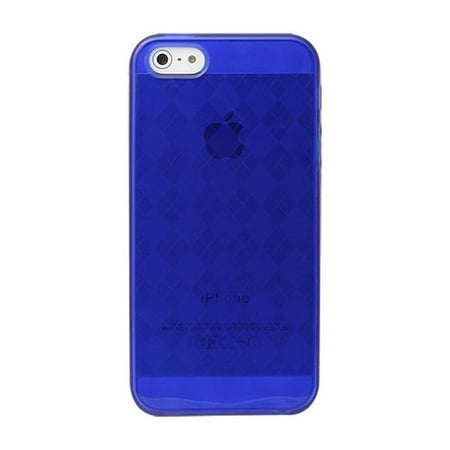 Versio Mobile VM-20200 iPhone 5/5S Pattern Flexiglas Blue