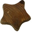 thumbnail image 3 of Brown Wood Block Art Star Fish Decorative Textile Printing Blocks, 3 of 3