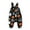 Black, variant on Weebloom Halloween Rompers For Girls Infant Boys Sleeveless Cartoon Prints Jumpsuit Dailywear,9-12 Months