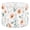 Color 3, variant on Linen Drum Lampshades Mid Century Modern Palm Springs Stylized Stars Circular Orbs 13"x13"x10" Light Shade for Table Lamps Floor Lamp Shades Lampshade Replacement Assembly Required