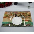 thumbnail image 1 of EREHome Tree Art Placemat Table Mat 12x18 inches,Set of 2, 1 of 1