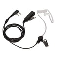 thumbnail image 1 of Auricador walkie talkie auricero k head 2 pin ruido reducción de ruido auricador de radio con micrófono para bf 888s bf 777s bf 666s bf uv5r, 1 of 7