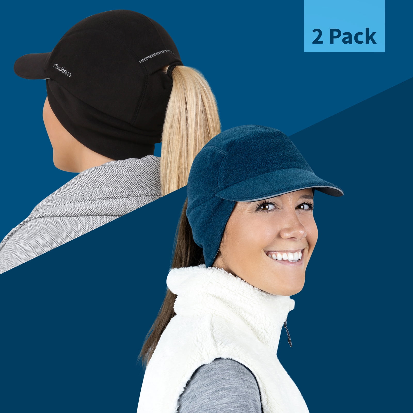 TrailHeads Fleece Ponytail Hat for Women – Trailblazer 
