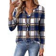 thumbnail image 4 of Zeagoo Womens Tops Long Sleeve V Neck Tee Shirts Dressy Casual Clothes Business Work Blouse, 4 of 6