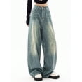 thumbnail image 6 of EMMIOL Women's Baggy Jeans High Waist Barrel Jeans Y2K Vintage Wide Leg Fit Jeans 90s Boyfriend Streetwear Denim Pants, 6 of 6