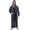 Blue, variant on Warm Fuzzy Hooded for Man Winter Fall Spaghetti Strap Velour Color Block Hood Pajama Pjs Robe Robe Mens 2026