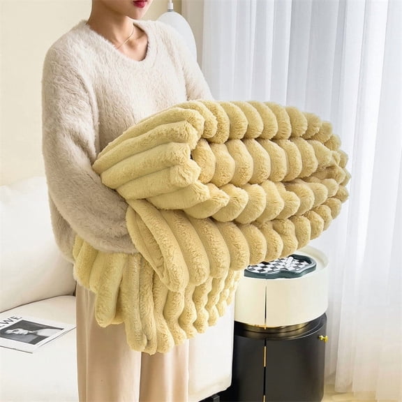Sentmoon Comforting Support Blanket 27.6 x 39.4 in Plush Calming Security Throw for Dogs Rabbits Pets Soft Indoor Kennel Sofa Comfort Emotional Support Machine-Washable Throw
