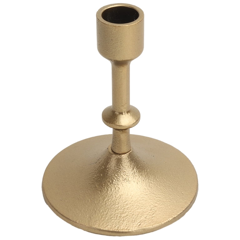 Better Homes & Gardens Gold Cast Iron Taper Candlestick photo 7