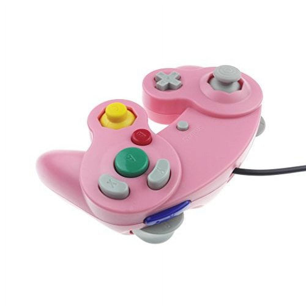 Mando compatible Gamecube/Wii rosa