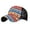 B, variant on Women's Aztec Print Ponytail Baseball Cap High Messy Bun Mesh Trucker Hat Adjustable Snapback Curved Visor Size:One Size