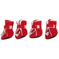 thumbnail image 3 of Chaussures et Bottes d'Hiver Rouges pour Chien Mignonnes de Noël Père Noël Chiot Espadrilles pour Petits et Moyens Chiens TG, 3 of 9
