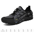 thumbnail image 3 of Zapatos Acuaticos Aquashoes Zapatos Hombre Descalzo Transpirable Cómodo Para Senderismo Ciclismo (39 Gris) Negro Likrtyny Tenis De Mujer Tenis De Hombre, 3 of 7