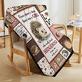 thumbnail image 4 of Hedgehog Blanket Cute Just A Girl Print Throw Blankets for Couch Sofa Bed Stuff Decor Soft Cozy Fleece Plush Warm Flannel Bedding Blanket for Baby Girls Kids Teen Adults Lover 40"x50", 4 of 5