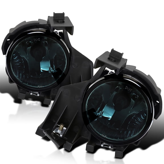 Spec-D Tuning Smoke Bumper Driving Fog Lights   Bulbs   Switch Compatible with 2008-2011 Subaru Impreza WRX L R Pair Assembly