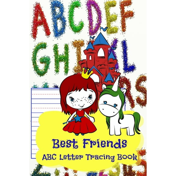 Best Friends ABC Letter Tracing Book (Paperback)