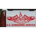 thumbnail image 1 of U.S. SUBMARINE SERVICE Car or Truck Window Decal Sticker, 1 of 1
