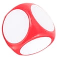 thumbnail image 2 of DIY Blank Foams Dice for Outdoor Playing Red Lightweight Durable 6 Sided Gaming Toy, 2 of 8