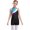 Lake Blue&Black, variant on Aislor Girls Sleeveless Gymnastics Leotard Ballet Dance Unitard with Shorts and Hair Band Set Black&Royal Blue 10