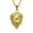 Lion Head, variant on lureme Gold Lion Head Pendant Necklace, Leopard Tiger Bull Necklace Mens Hip Hop Rapper Jewelry (nl006313-2)
