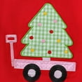thumbnail image 6 of REgarm Toddler Girl Christmas Outfit Cute Christmas Tree Long Sleeve Shirt and Flared Bottoms Pants 2PCS Set (Red,3-4 Years), 6 of 7
