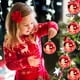thumbnail image 3 of Bolas De Navidad Adornos Bolas Colgantes De Plástico Inastillables Para Decoraciones De Árboles De Navidad 6 Uds Advancent HA044211-02, 3 of 6