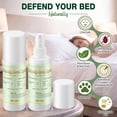 thumbnail image 2 of Bed Bug Spray Natural Travel Child & Pet Safe - Plant Based Bugs, Lice, Mite Treatment, Stain Odor Free Control, Compact Size for Hotels, Suitcase, Backpack, Shoes, 3oz, 2 Pack, 2 of 3