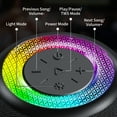 thumbnail image 6 of JYX Portable Speaker, Waterproof Bluetooth Speaker with Light, Black, 6 of 9