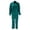 Dark Green, variant on Casual Zip Up Crew Neck Sweatshirt Jacket for Women, Long Sleeve with Pockets, Relaxed Fit Everyday Fall Outerwear, 1 Piece, S-3XL, Plus Size Friendly