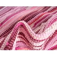 thumbnail image 4 of Unique Loom Chindi Cotton Collection Area Rug - Striped (9' x 12' Rectangle Pink/Burgundy), 4 of 6
