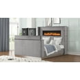 thumbnail image 2 of Lavish Modern Style 5 Pc Queen Bedroom Set Made with Wood in Gray, 2 of 20