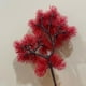 thumbnail image 2 of Plantas artificiales Injueey 4 piezas Decoración de hogar Materiales de Artesanía Rojo, 2 of 6