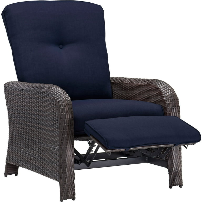 Skypatio Wicker Recliner, Outdoor Recliner Chair