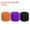 Black/Orange/Bright Purple, variant on Uxcell Crepe Paper Streamers, Party Decorations Streamers for Birthday Wedding Christmas Party Supplies Orange 1.8Inch x 82Ft
