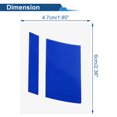 thumbnail image 3 of Ofertas Únicas 6 Pcs Calcomanías Cuadradas para Llantas de Automóvil 18-21 Pulgadas Azul PET, 3 of 6