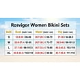 thumbnail image 6 of Women 2 Piece Swimsuit Cutout One Piece Bathing Suit with Wrap Cover Up Skirt Beach Vacation Swimwear, 6 of 7
