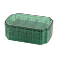thumbnail image 1 of Home Textile Storage Home Organization Storage Box Foldable Design Fabric Storage 3/1 Layer Jewelry Organizer Box for Earrings Rings Necklaces Bracelets Plastic Bead Storage Containers for Crafts, 1 of 8