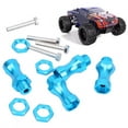 thumbnail image 2 of Khall Roue d'Extension RC, Adaptateur de Moyeu d'Extension de Roue, 12 Pcs 1/10 à 1/8 Modèle de Voiture RC Pièce en Alliage d'Aluminium 12mm à 17mm Adaptateur de Moyeu de Roue, 2 of 8