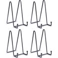 thumbnail image 1 of Decorative Plate Stand Holder Picture Frame Stand Easel Display Stand Silver, 1 of 8