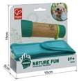 thumbnail image 2 of Hape Nature Fun Adjustable Telescope in Green with 8x Zoom, Kid's Outdoor Toy, 2 of 7