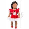 thumbnail image 3 of Rbaofujie 18 Inch Doll Clothes , Costumes Party Dress Fits 18 Inch Girl Doll Clothes, 3 of 6