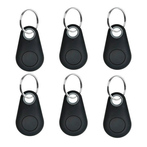 CNKOO - 6 rastreadores inteligentes para llaves, localizador GPS antipérdida, sensor de alarma inalámbrico antipérdida, mini rastreador GPS para niños, localizador de teléfono, llaves, billeteras y