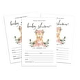 thumbnail image 1 of Inkdotpot 30Fox Animaux de la Jungle Cartes d'Invitation pour Shower de Bébé Neutres selon le Genre Remplir des Invitations Vierges, 1 of 7