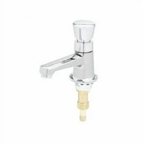 T&S Brass - Sill Faucet, Self-Closing Metering, 1/2'' NPSM Male Shank, 0.5 GPM VR Outlet Device