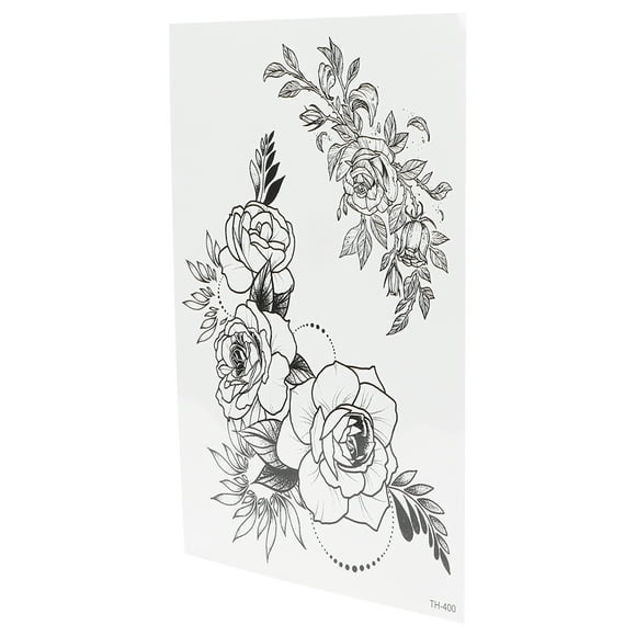 Tattoo Stickers,Temporary Tattoo Sticker Arm Flower Tattoo Stickers Waterproof Tattoo Stickers Custom Engineered
