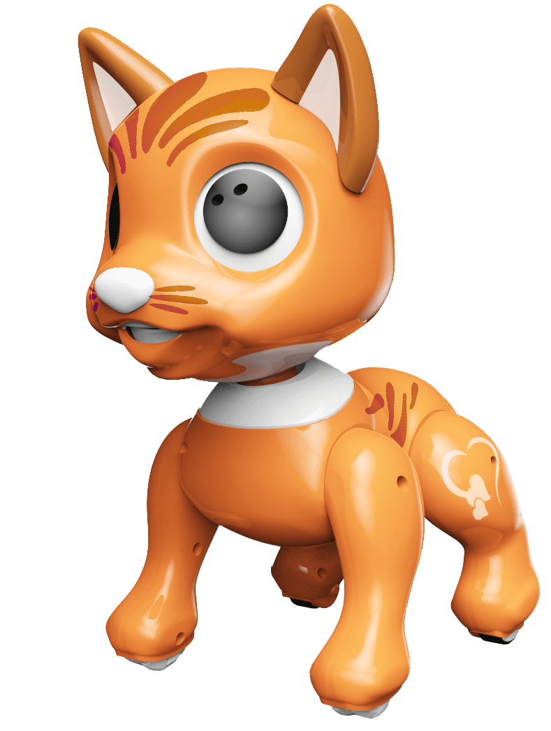 Robo Pets Robot Cat Toy with STEM Interactive Hand Motion Gestures