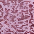thumbnail image 1 of Ahgly Company Machine Washable Indoor Square Abstract Rogue Pink Area Rugs, 5' Square, 1 of 7