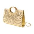 thumbnail image 3 of AMLESO Sac à Main pour Dames Sac Bandoulière Créatif Sac de Soirée pour Bal Robe de Soirée Or, 3 of 8