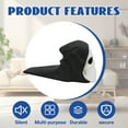 thumbnail image 4 of XIBUFE Door Stoppers Bottom Luminous Stops Halloween Skeleton Shape Blocker style2, 4 of 7