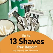 BIC Flex 5 Sensitive Disposable Razor for Men, 2-Count Pack, Manual Shaving Razors